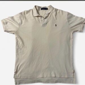 Polo by Ralph Lauren Men's Off-White Polo Shirt